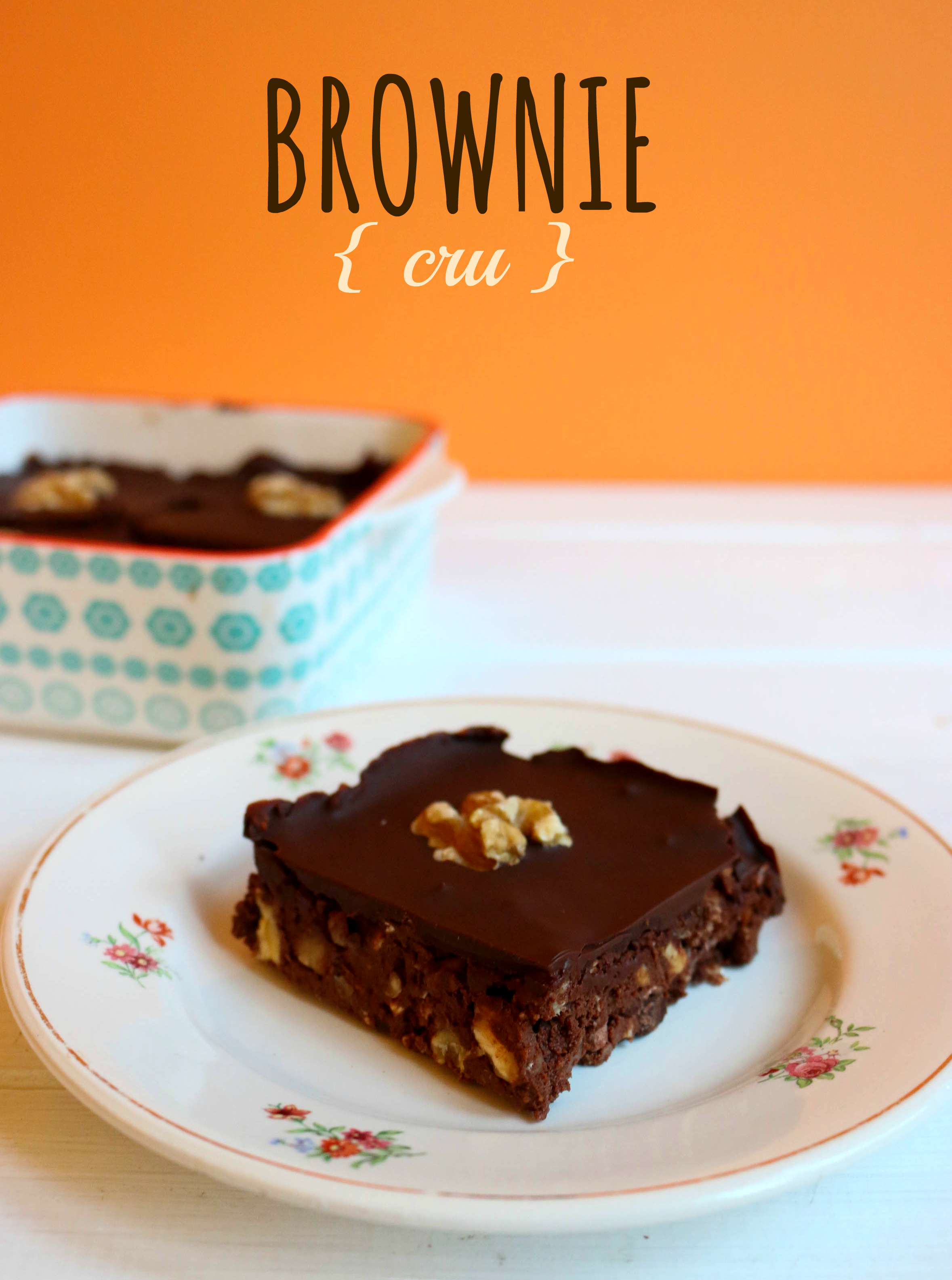 recette de brownie cru - raw brownie recipe