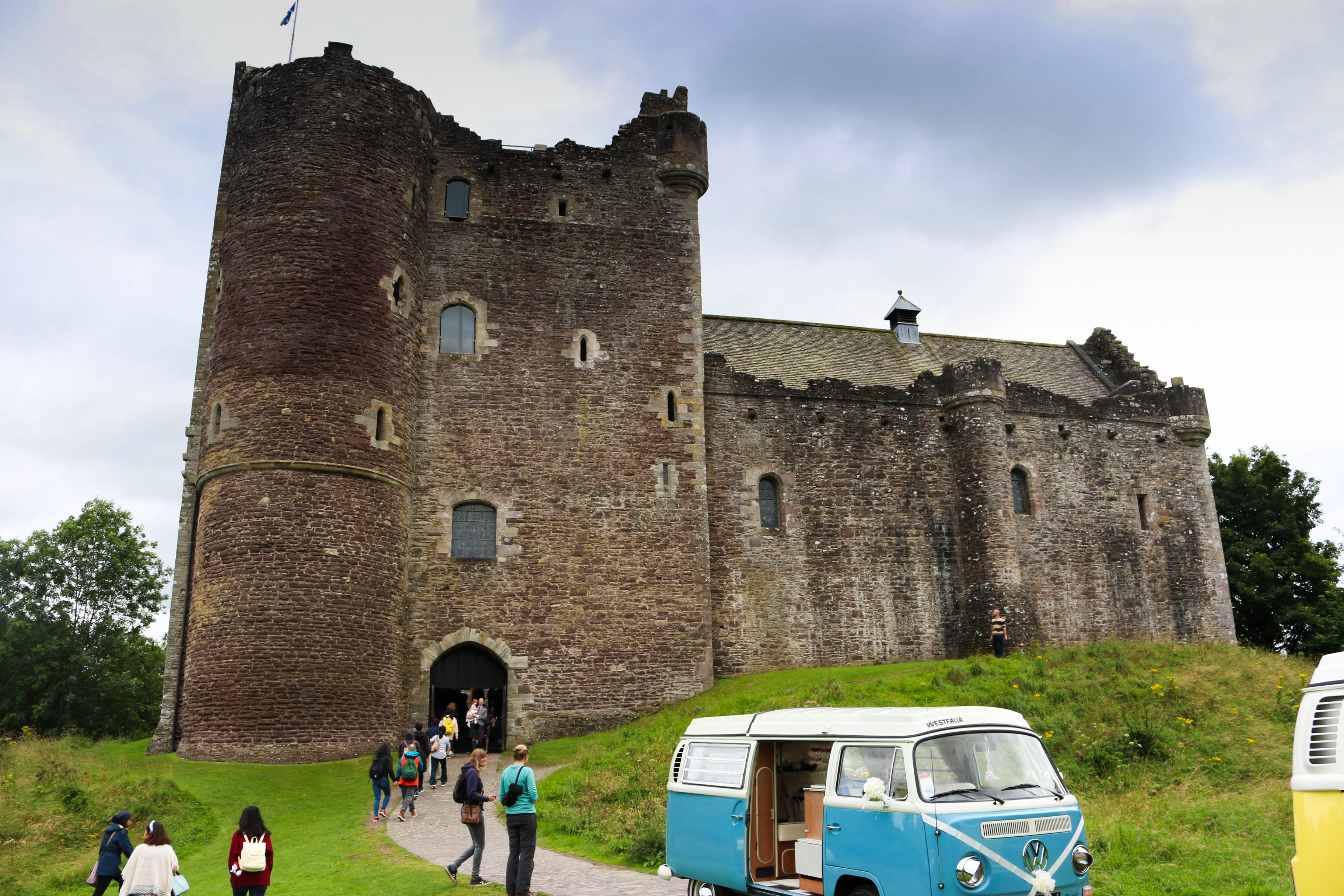 doune castle - castle leoch dans Outlander - road trip en ecosse