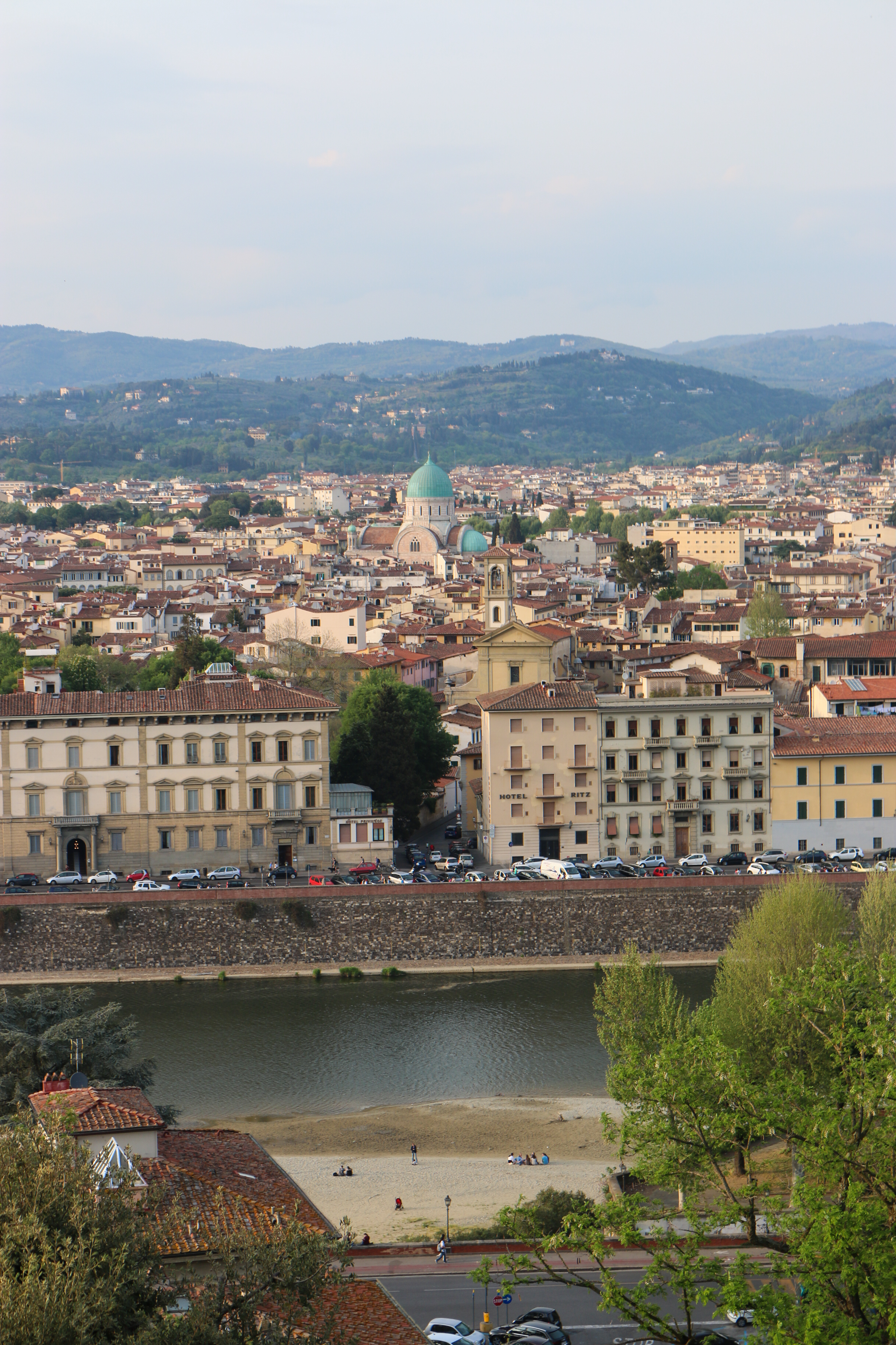voyage à Florence : piazzale Michelangelo