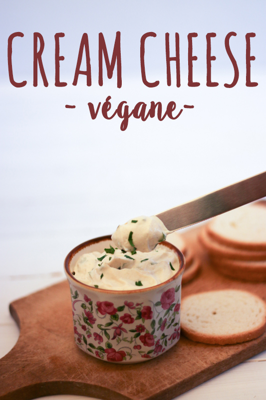 recette de cream cheese vegan type philadelphia