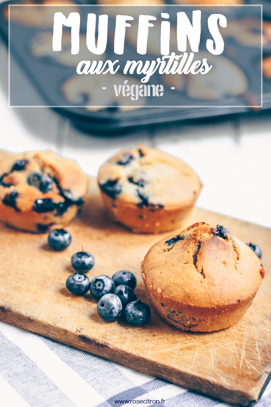 recette muffins myrtilles vegan