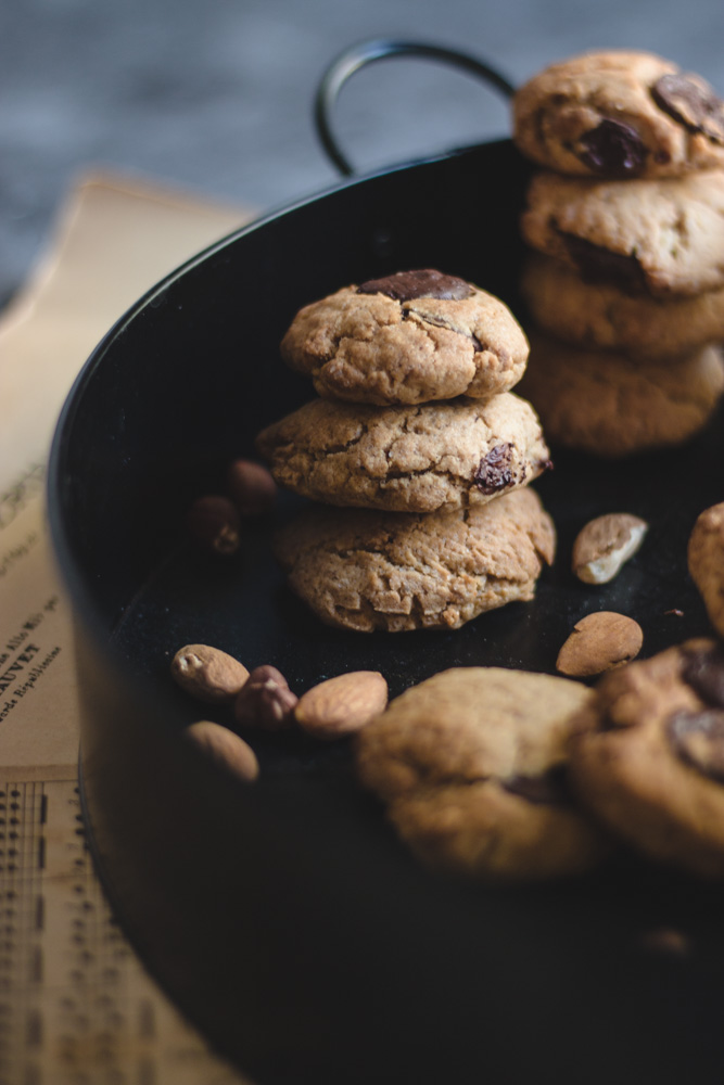 recette cookies praliné vegan