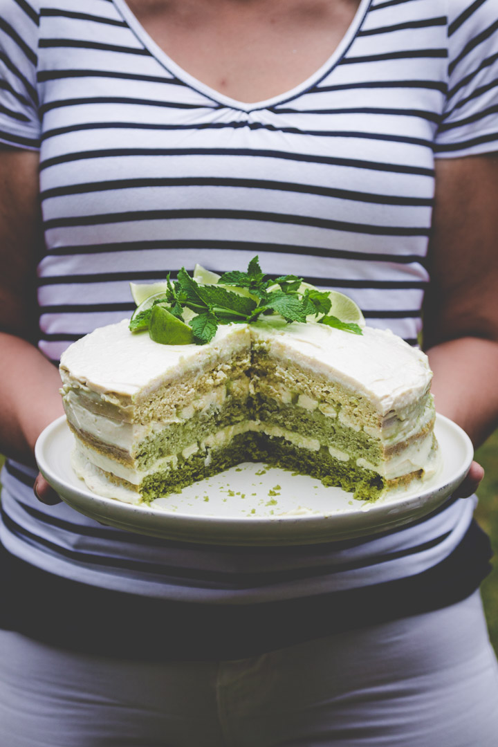 recette layer cake mojito vegan