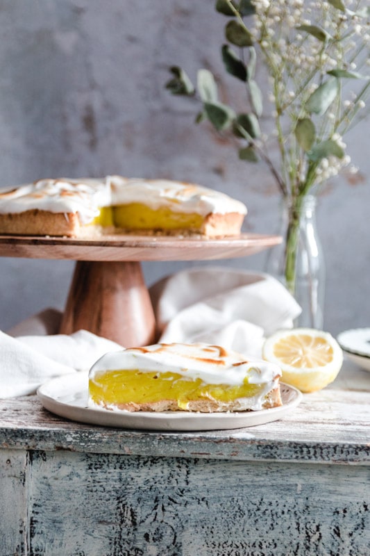 recette tarte au citron meringuée vegan