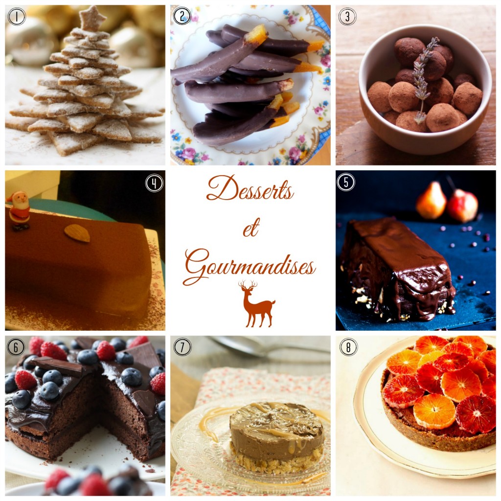 Guide de survie pour un Noël végéta*ien #3 : les desserts et gourmandises - Rose Citron