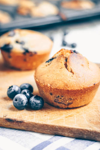 recette muffins myrtilles vegan
